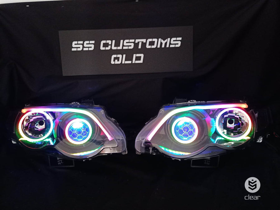 SS Customs QLD provides LED for Ford Head lighting