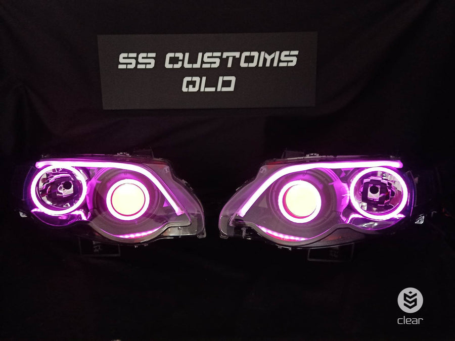 SS Customs QLD provides LED for Ford Head lighting