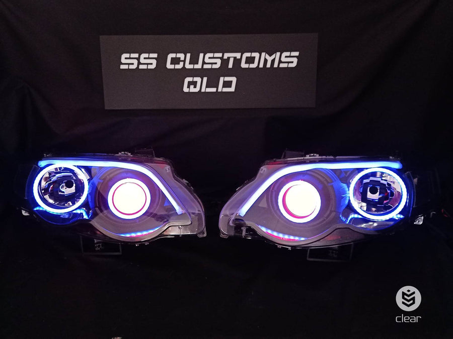 SS Customs QLD provides LED for Ford Head lighting