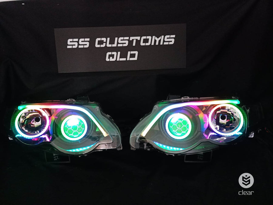 SS Customs QLD provides LED for Ford Head lighting