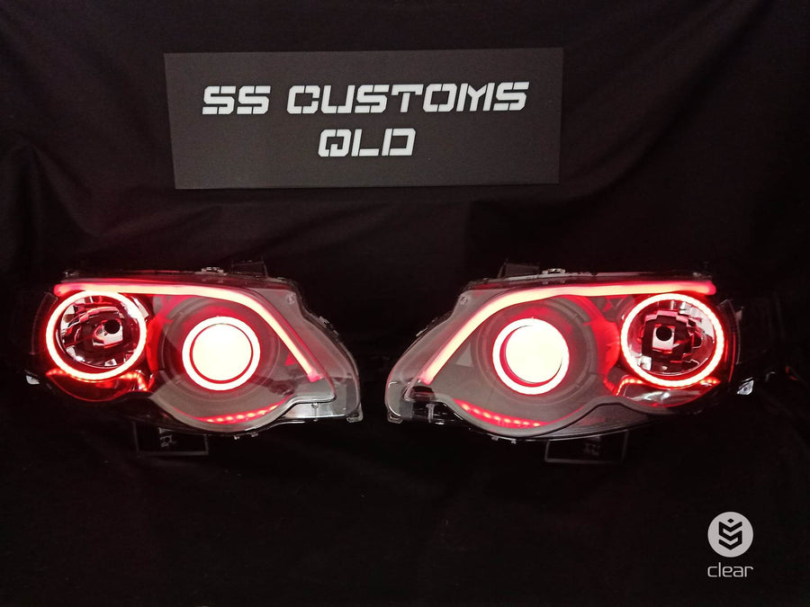 SS Customs QLD provides LED for Ford Head lighting