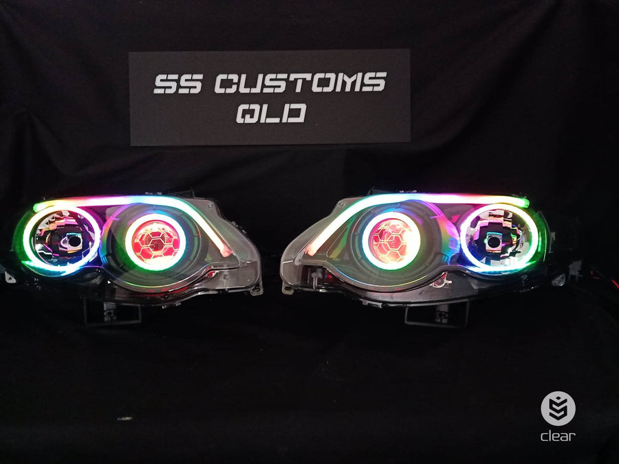 SS Customs QLD provides LED for Ford Head lighting