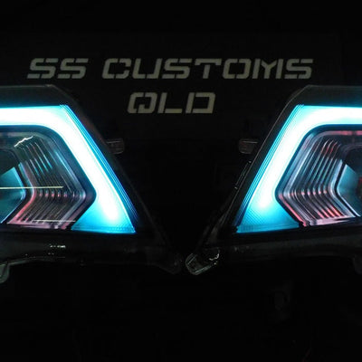 Nissan Navara D23 NP300 custom headlights 2015 - onwards