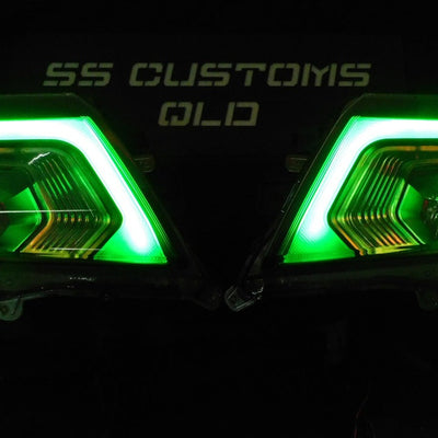 Nissan Navara D23 NP300 custom headlights 2015 - onwards