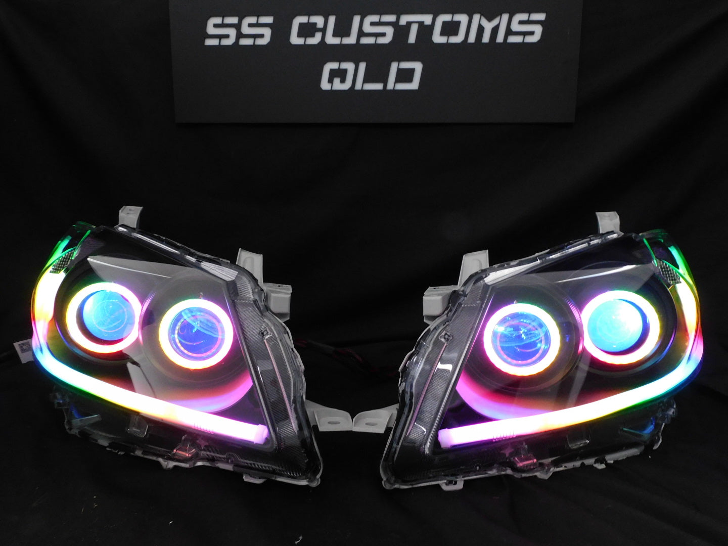 Toyota Aurion XV40 Custom LED Headlights SS Customs QLD