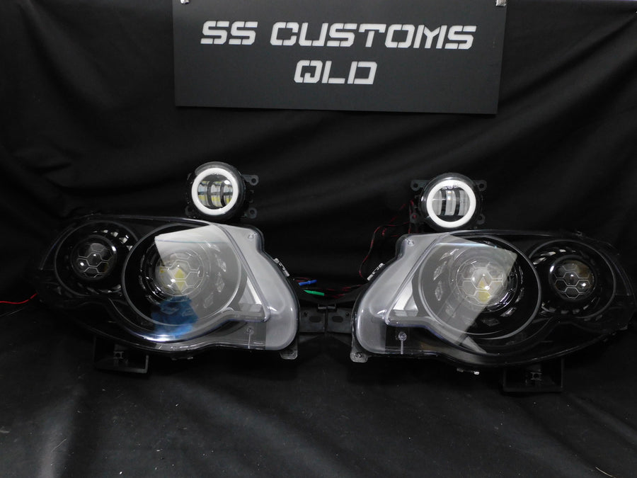 Custom Ford model LED lighting in Queensland