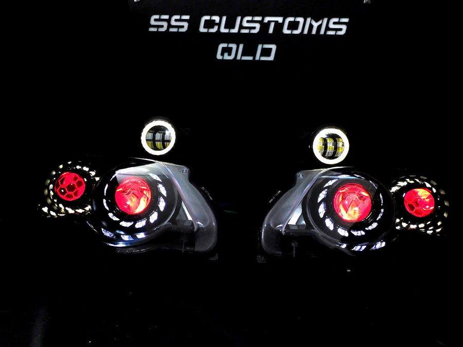 Custom Ford model LED lighting in Queensland