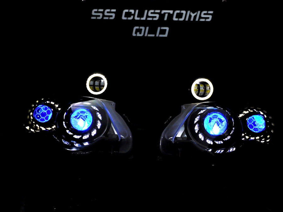 Custom Ford model LED lighting in Queensland