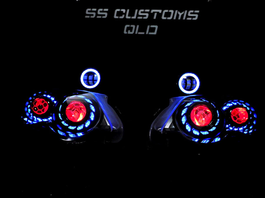 Custom Ford model LED lighting in Queensland