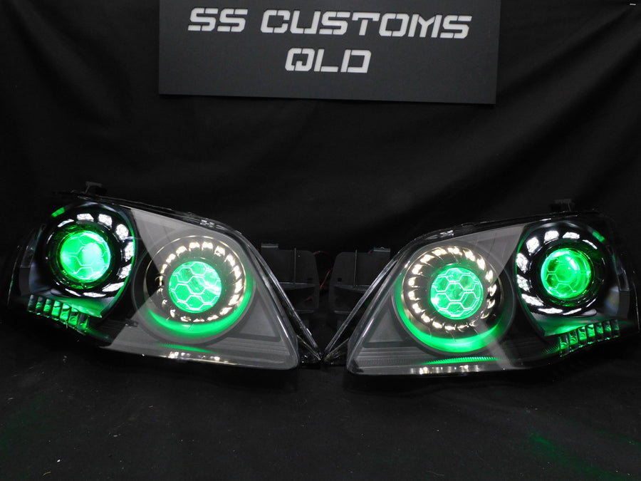 High-quality LED car lights at SS Customs QLD
