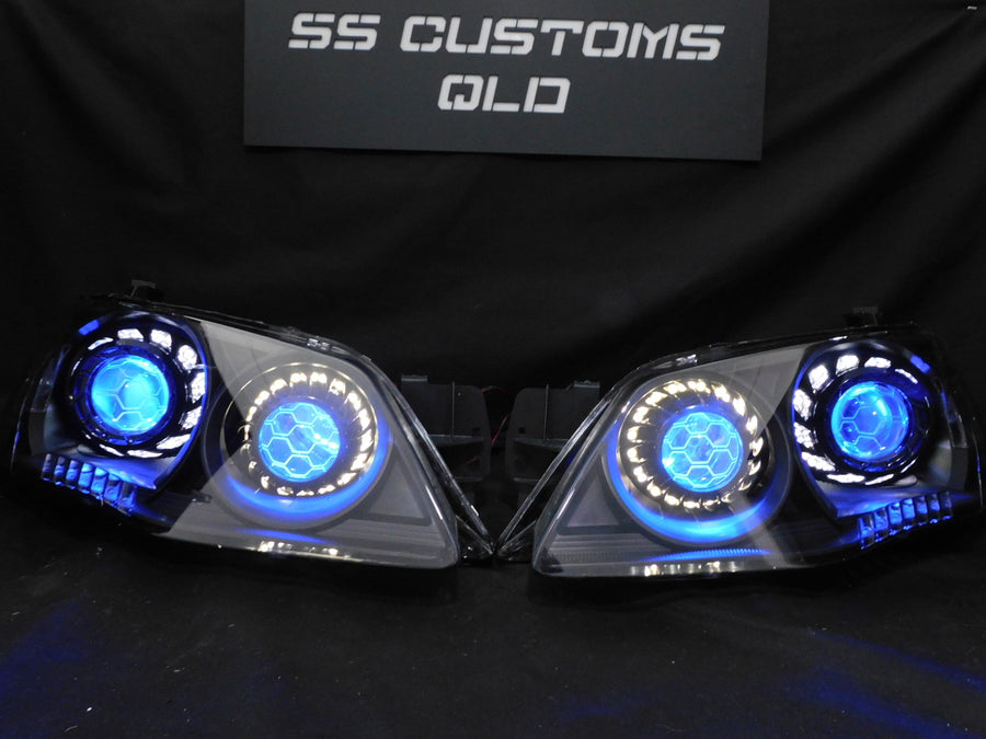 High-quality LED car lights at SS Customs QLD