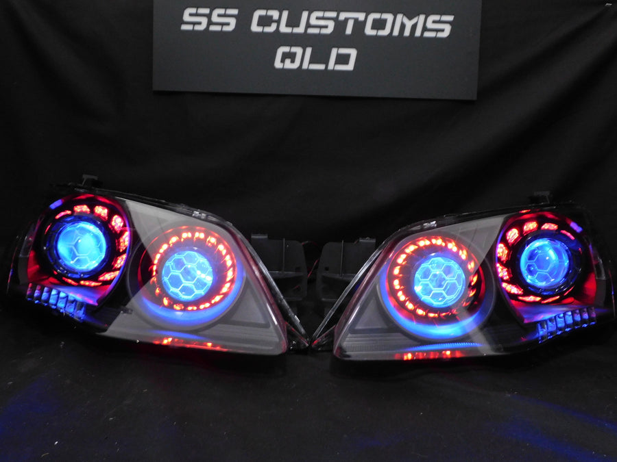 High-quality LED car lights at SS Customs QLD
