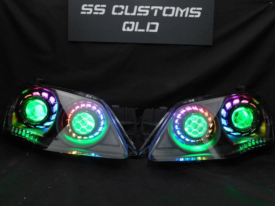 High-quality LED car lights at SS Customs QLD