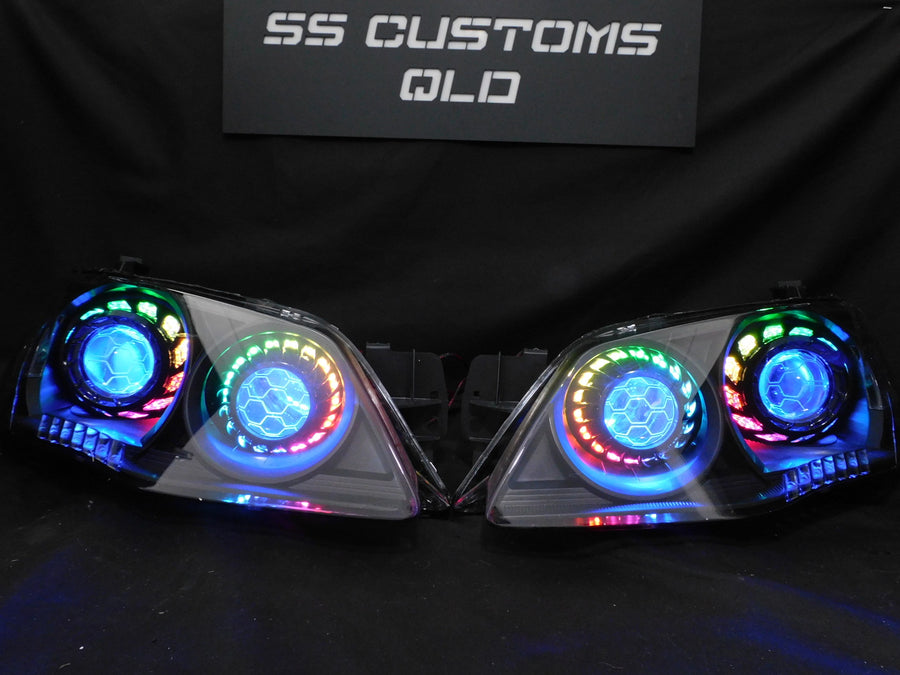 High-quality LED car lights at SS Customs QLD