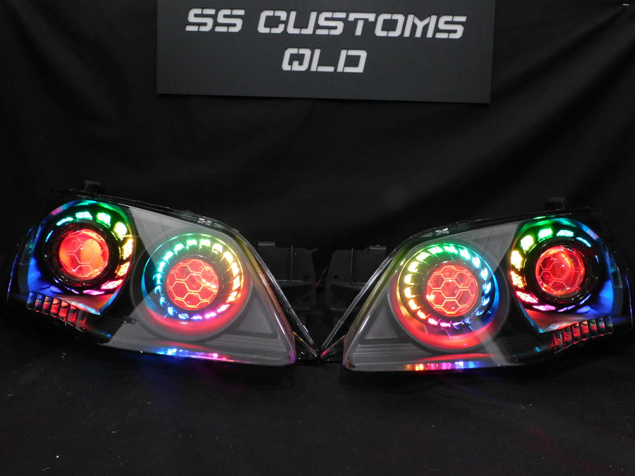 High-quality LED car lights at SS Customs QLD
