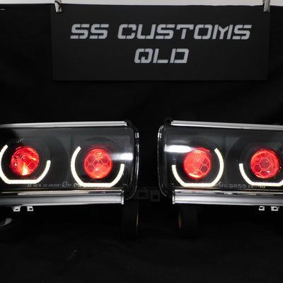 Toyota Landcruiser 80 Series Quad projectors