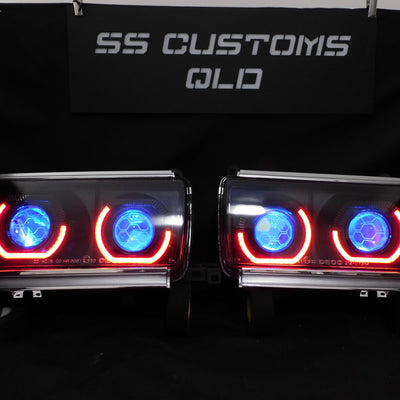 Toyota Landcruiser 80 Series Quad projectors