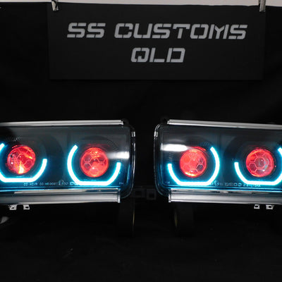 Toyota Landcruiser 80 Series Quad projectors