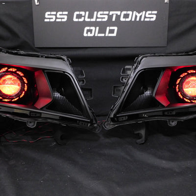 Nissan Navara D23 NP300 DX-RX custom headlights 2015 - onwards