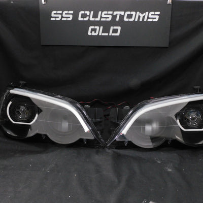 Ford Falcon BA BF XR projector & DRL custom headlights
