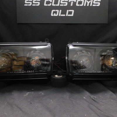 Toyota Landcruiser 80 Series Quad projectors