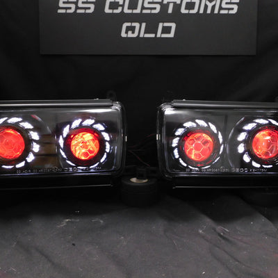 Toyota Landcruiser 80 Series Quad projectors