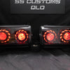 Toyota Landcruiser 80 Series Quad projectors