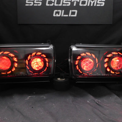 Toyota Landcruiser 80 Series Quad projectors