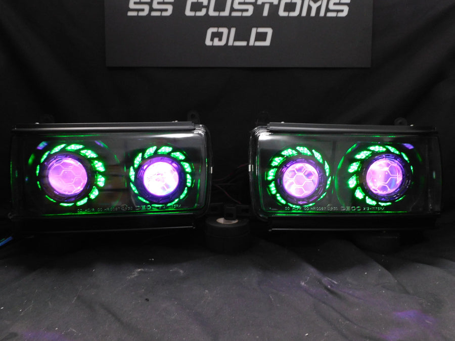 High-quality LED car lights at SS Customs QLD