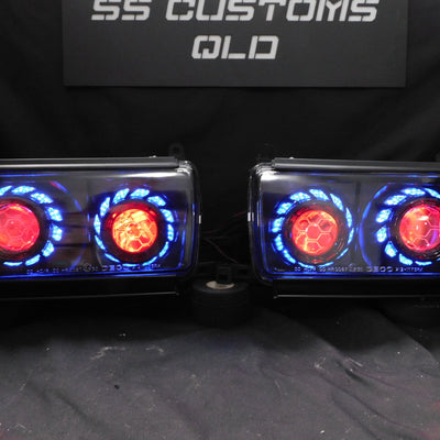 Toyota Landcruiser 80 Series Quad projectors