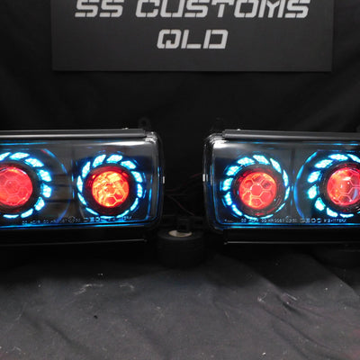 Toyota Landcruiser 80 Series Quad projectors