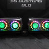 Toyota Landcruiser 80 Series Quad projectors