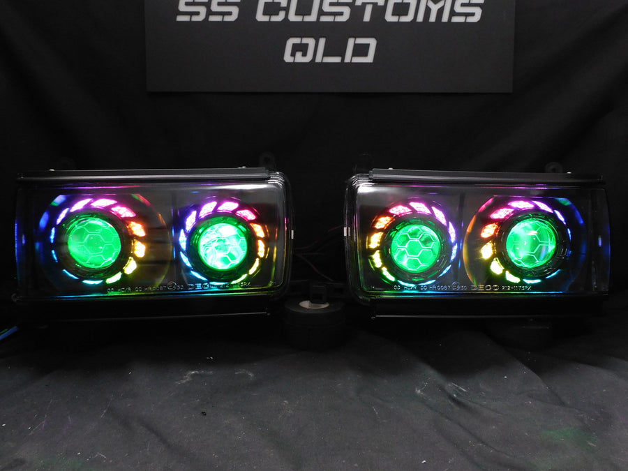High-quality LED car lights at SS Customs QLD