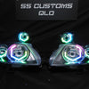 Ford Falcon FG F6-G6E MK1 Diamond Hex Halo Headlights