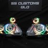 Ford Falcon FG F6-G6E MK1 Diamond Hex Halo Headlights