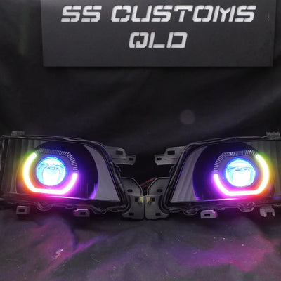 Subaru Forester SF GT custom headlights