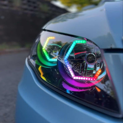 Ford Falcon FG MK1 Hex Halo Headlights