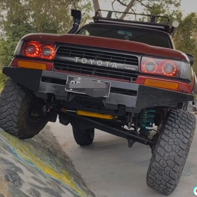 Toyota Landcruiser 80 Series Quad projectors