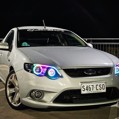 SS Customs QLD provides LED for Ford Head lighting