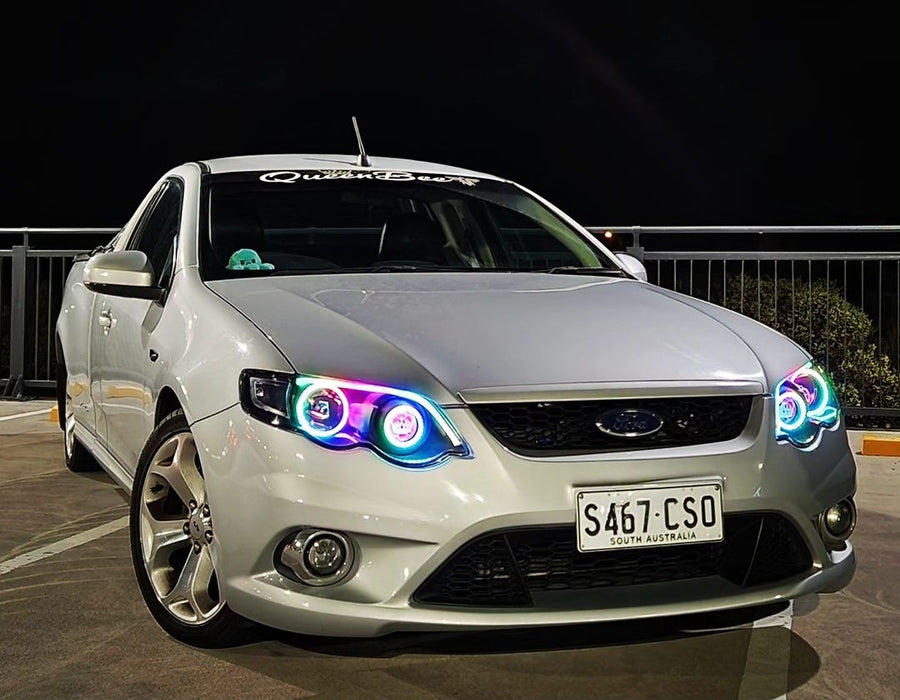 SS Customs QLD provides LED for Ford Head lighting