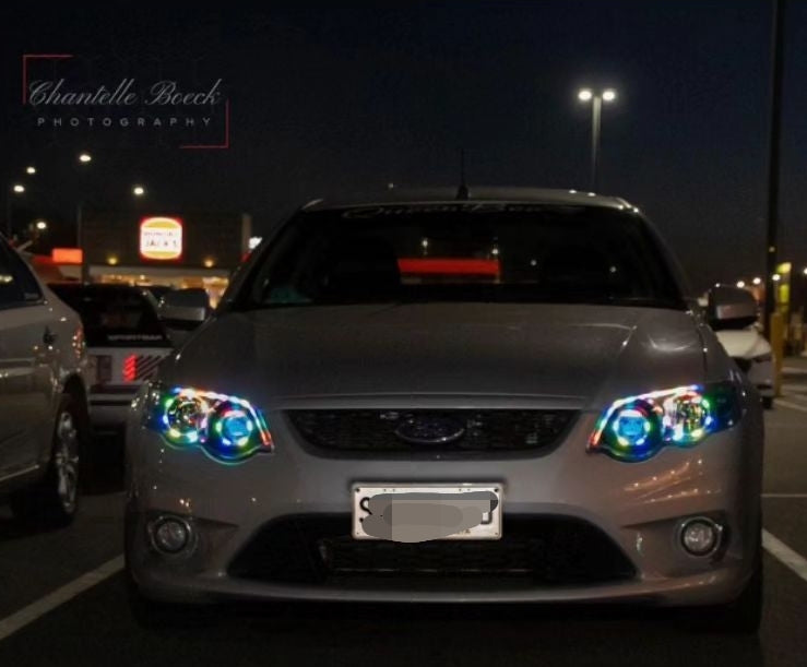 SS Customs QLD provides LED for Ford Head lighting