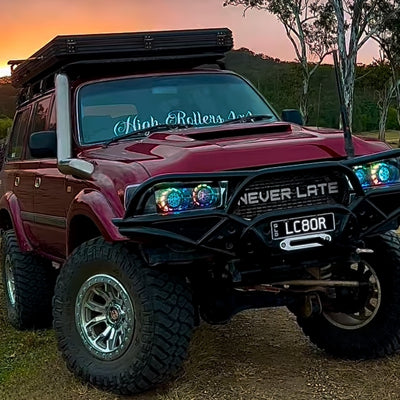 High-quality LED car lights at SS Customs QLD