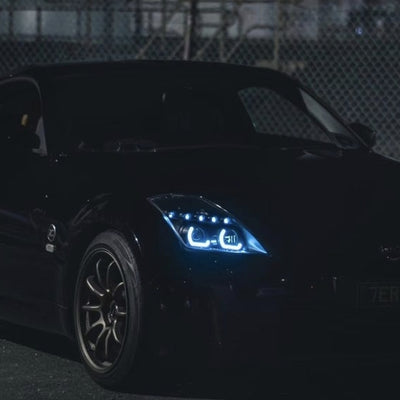 Nissan 350Z angry eyes