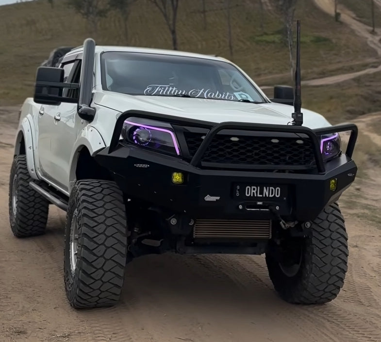 Nissan Navara D23 NP300 custom headlights 2015 - onwards