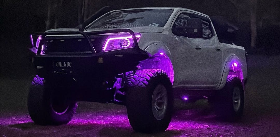 Nissan Navara D23 NP300 custom headlights 2015 - onwards