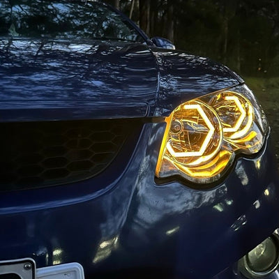 Ford Falcon FG MK1 Hex Halo Headlights