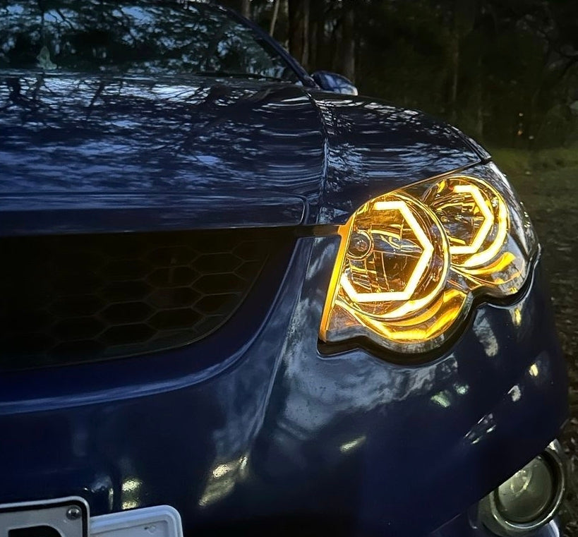 Ford Falcon FG MK1 Hex Halo Headlights