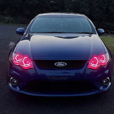 Ford Falcon FG MK1 Hex Halo Headlights