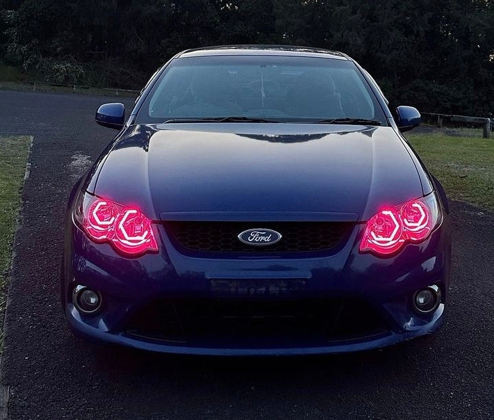 Ford Falcon FG MK1 Hex Halo Headlights