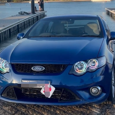 Ford Falcon FG MK1 Hex Halo Headlights